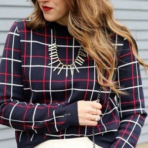 MNG- Stripe boxy knit